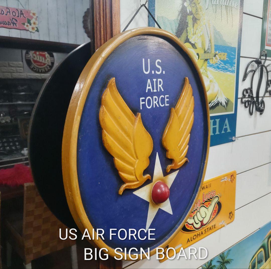 US AIR FORCE BIGサインボード 2005年 初期輸入展示品