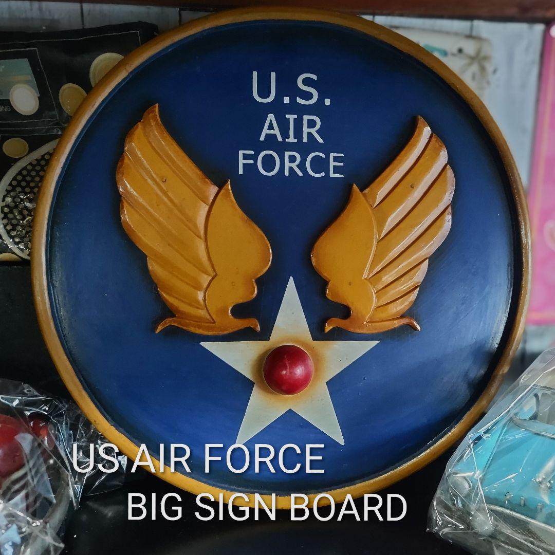 US AIR FORCE BIGサインボード 2005年 初期輸入展示品