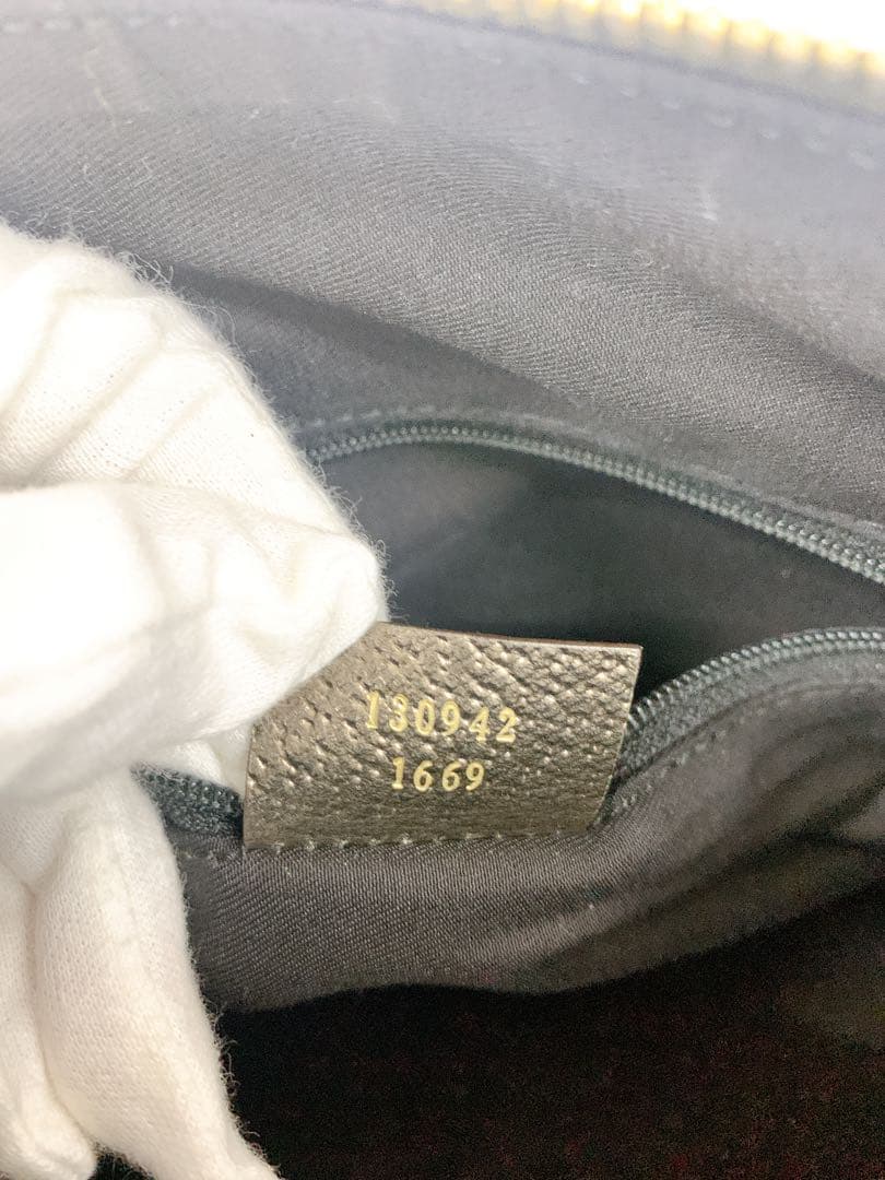 ＋GUCCI GG 柄 ハンドバッグ ミニボストン　アビー　キャンバス　グッチ