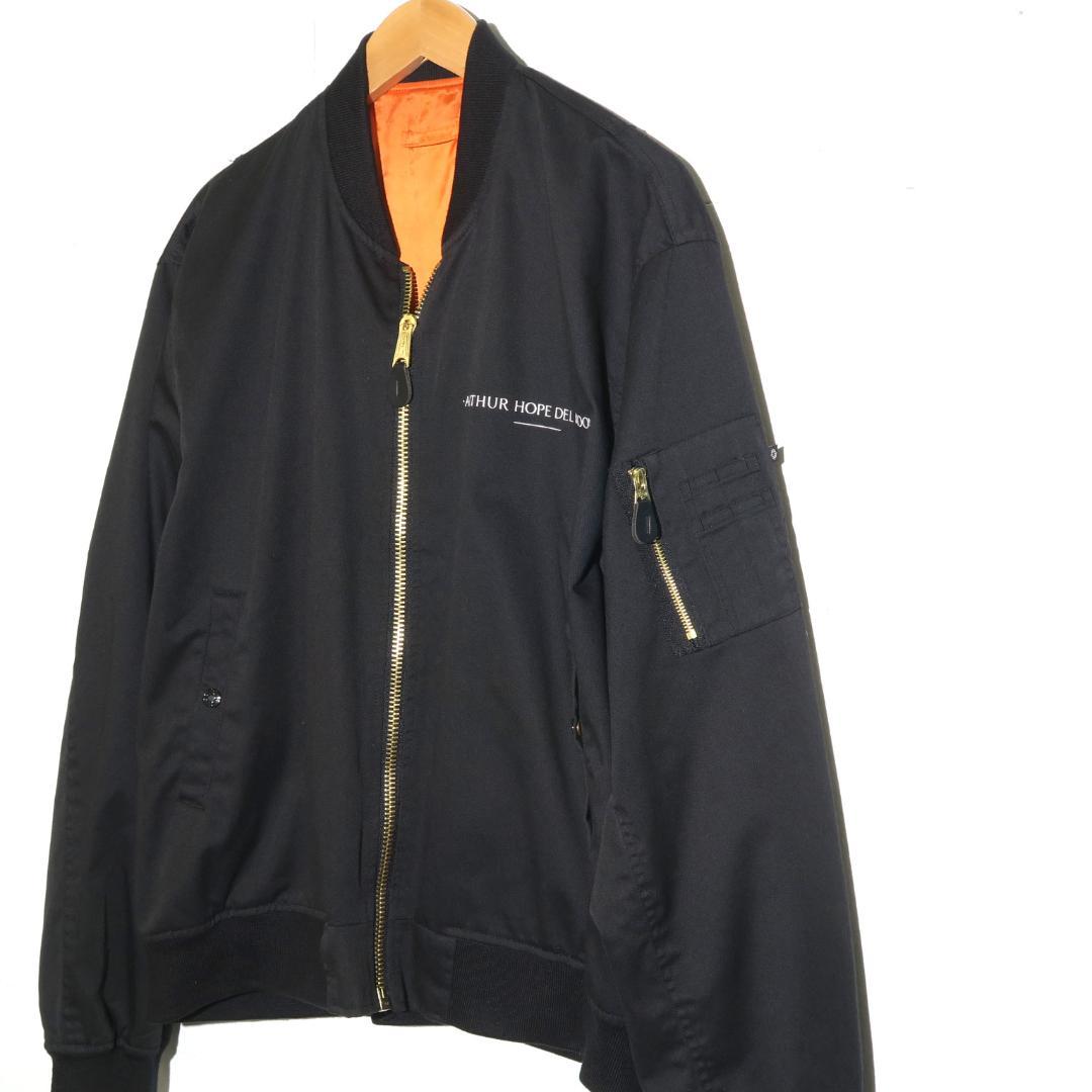 ARTHUR HOPE DEL MOON MA-1 XL ブラック