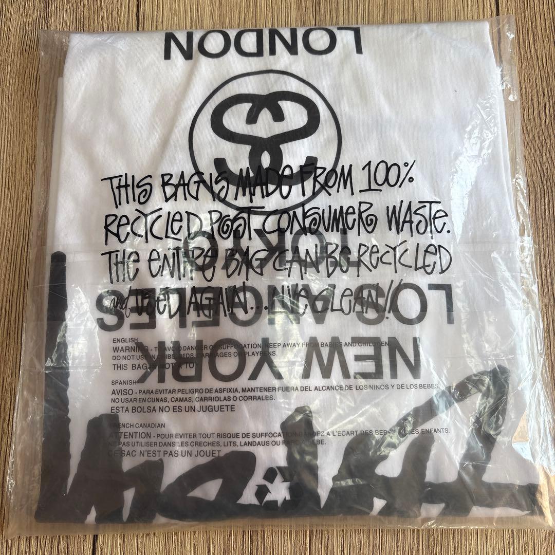 [ステューシー] グラフィックプリント 長袖Tシャツ