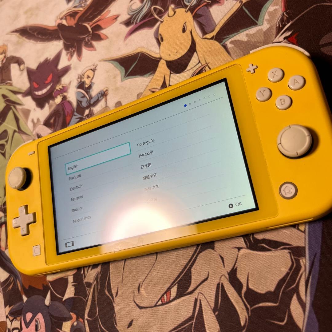 スイッチ　ライト　本体　中古