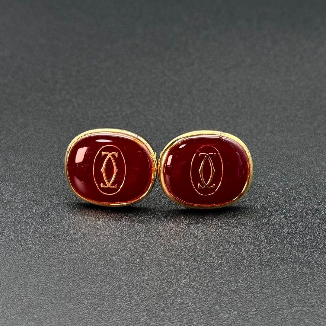 【美品】Cartier カルティエ　マストライン　カフスリンクス　シャツ用