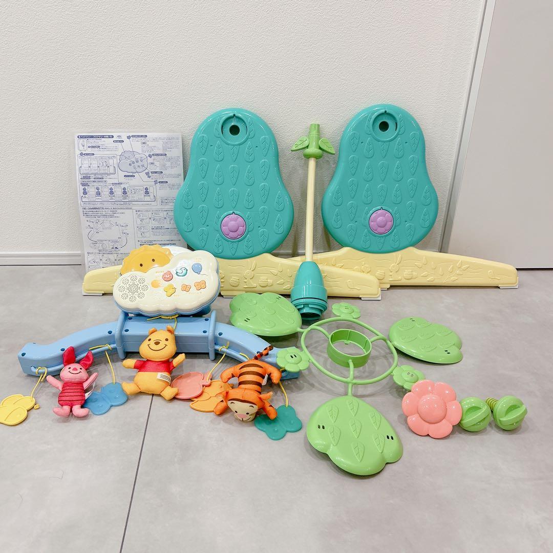 【美品】Disney baby ジムにへんしん プーメリー