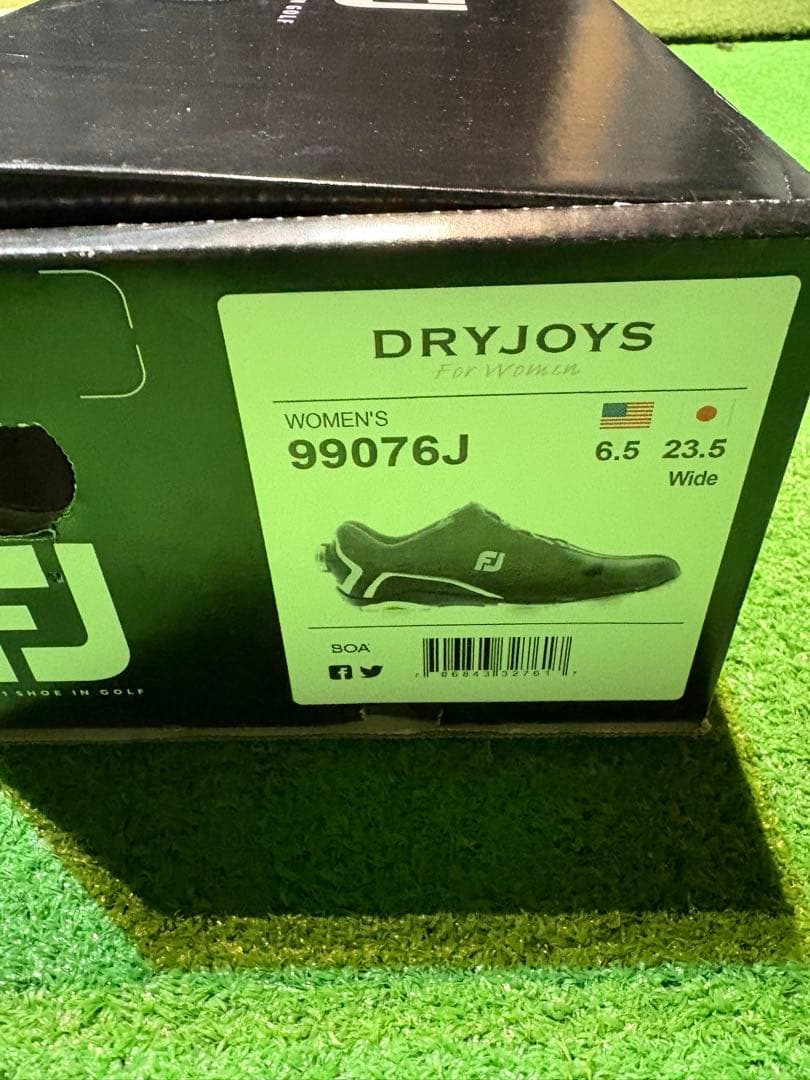 【新品】FOOT JOY フットジョイ DRYJOYS BOA ゴルフシューズ