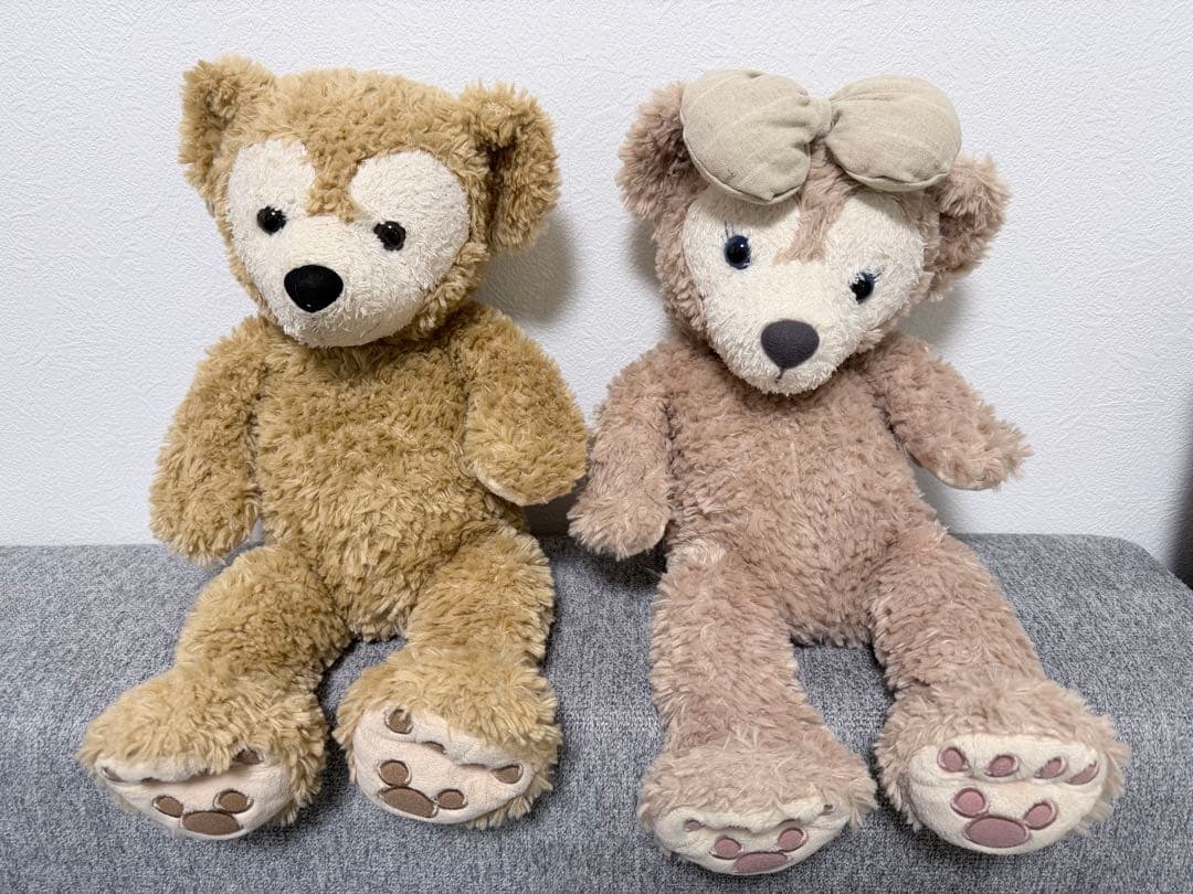 ダッフィー シェリーメイ オルメル クッキーアンディズニー ぬいぐるみ セット
