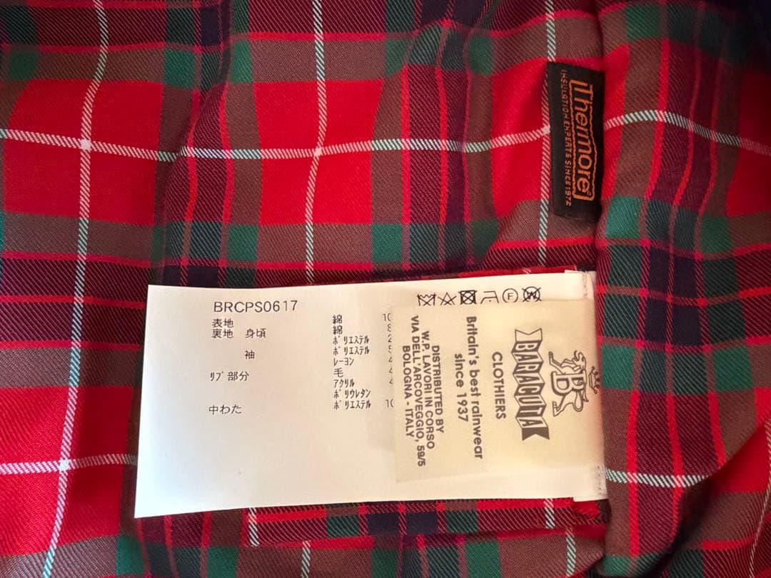 BARACUTA G9 コーデュロイ　ネイビー 38