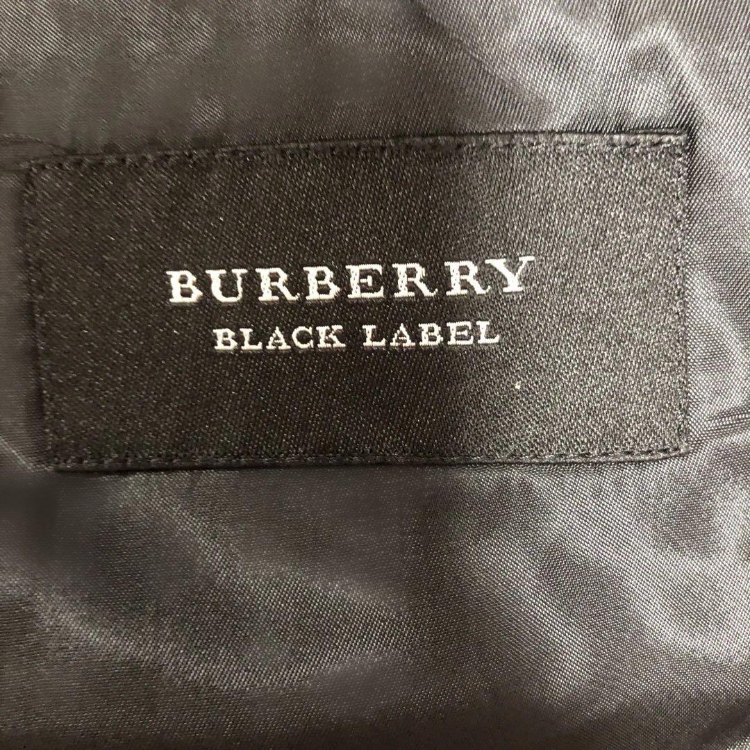 BURBERRY BLACK LABEL チェック柄スーツ