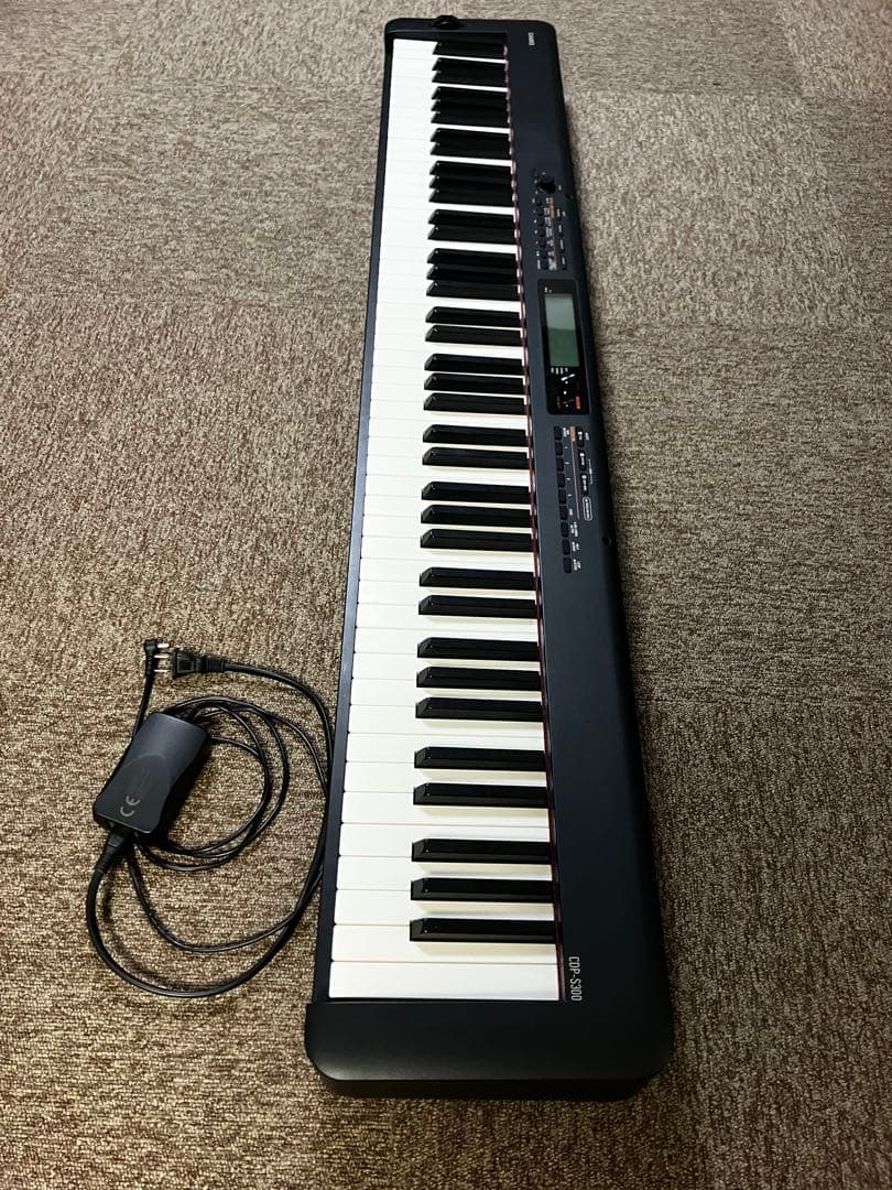 CASIO CDP-S300 電子ピアノ 2024年12月購入（2022年製）