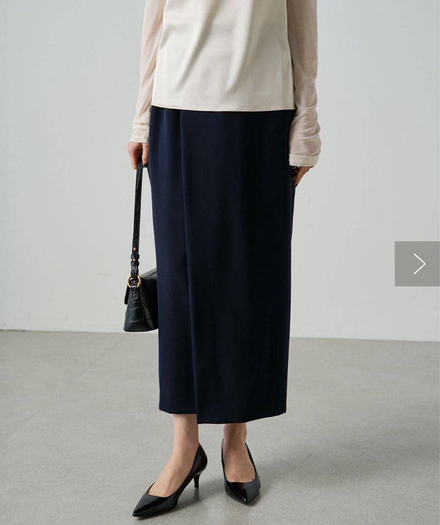 【半額以下・新品】Loungedress 【アトリエヌメロサンク】ラップスカート