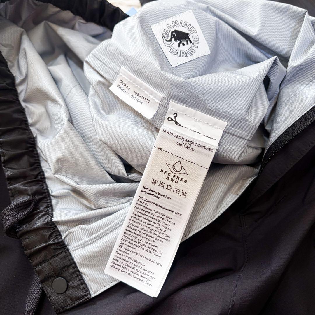 新品タグ付 マムート Masao Light 2.0 HS Pants 黒 L