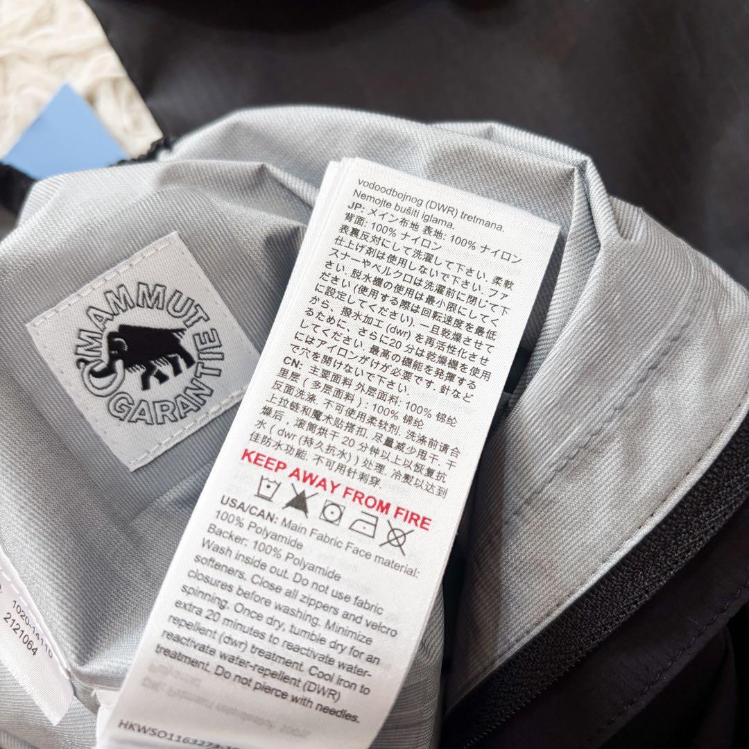 新品タグ付 マムート Masao Light 2.0 HS Pants 黒 L