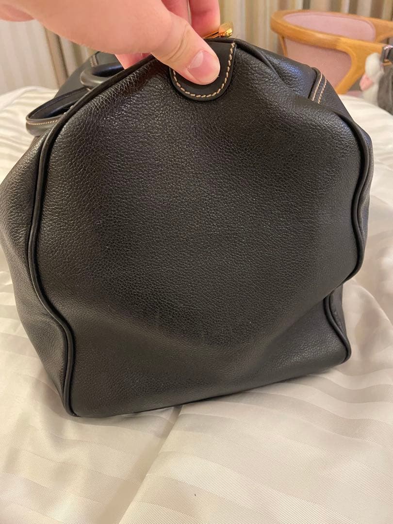 ダンヒル　dunhill レザーボストンバッグ