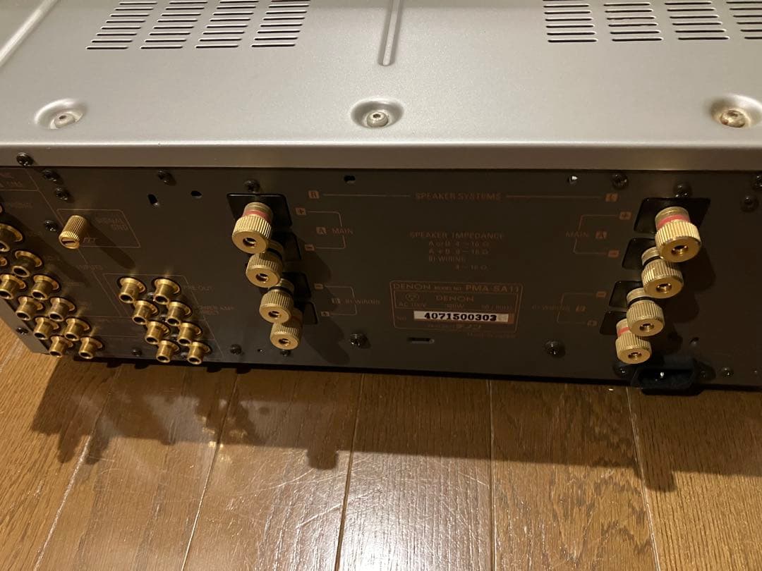 デノン DENON PMA-SA11 説明書付き
