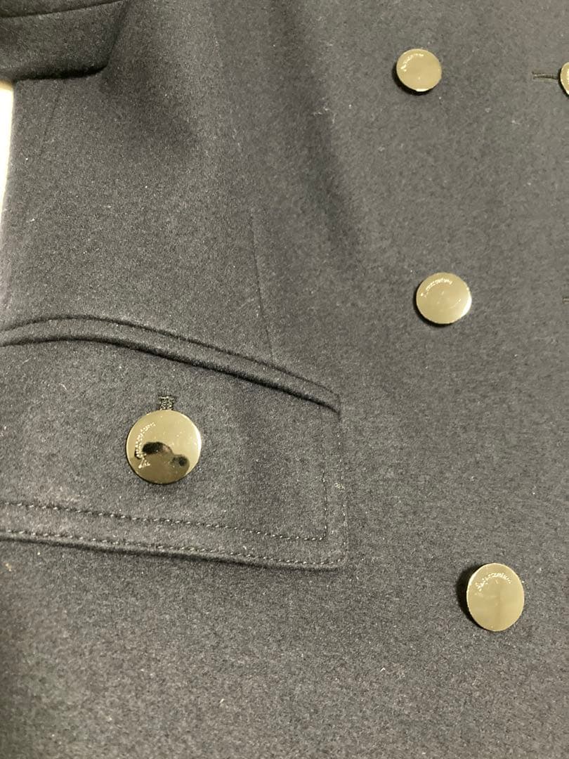 Aquascutum ネイビー ロングコート