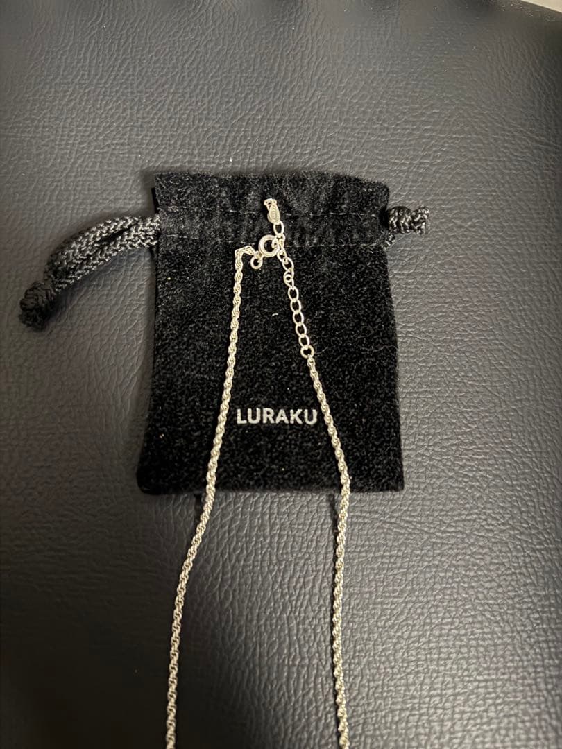【LURAKU】Silver925 Short Necklace (専用袋付き)