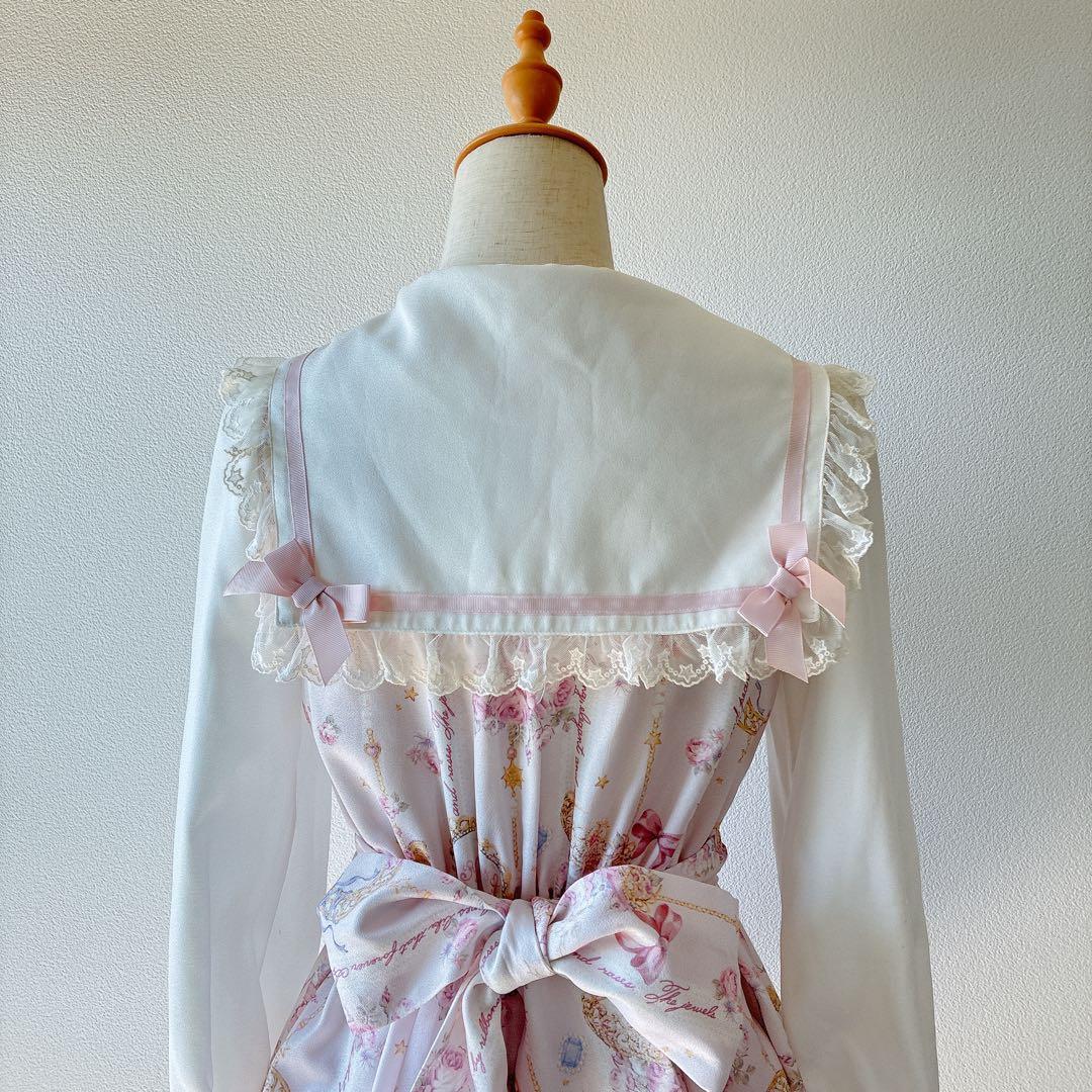 LISLISA リズリサ セットアップ セーラー 星 薔薇 リボン　ペチパンツ