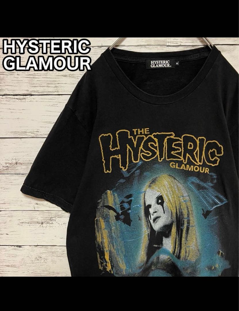 ヒステリックグラマー 半袖Tシャツ ビッグロゴ 希少