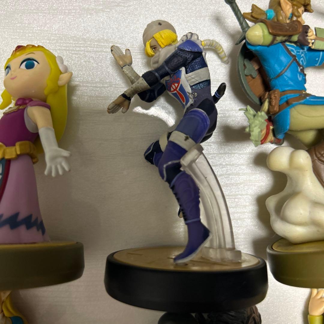 ゼルダの伝説　アミーボamiibo 9体セット　ミファー折れ