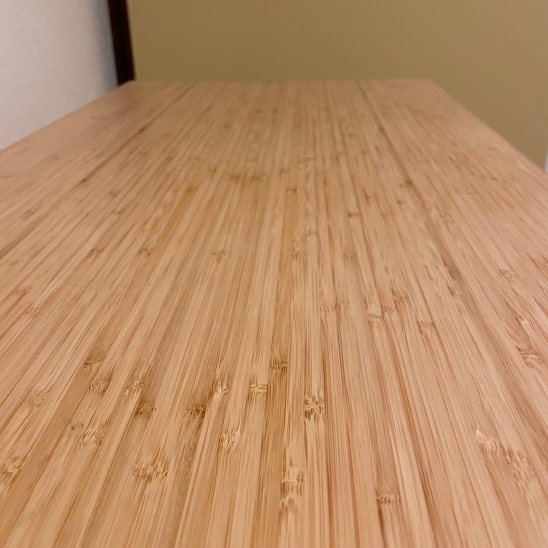 【送料込み】IKEA リルオーセン 竹 デスク 木