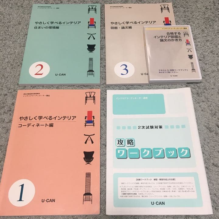 ユーキャン　インテリアコーディネーター　講座