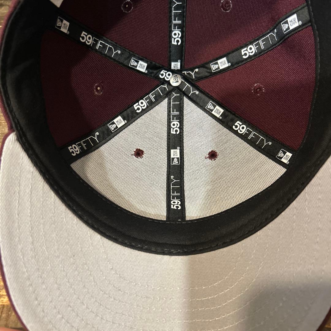 WTAPS new era バーガンディ キャップ ニューエラ
