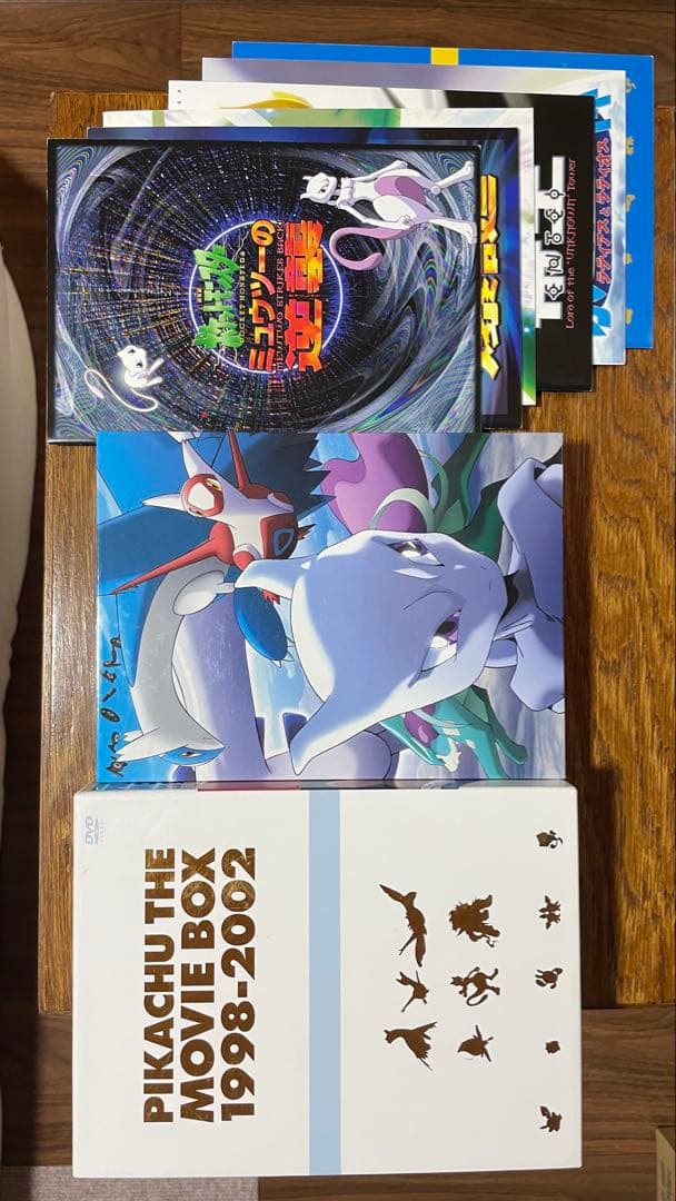 アニメ PIKACHU THE MOVIE BOX 1998-2002