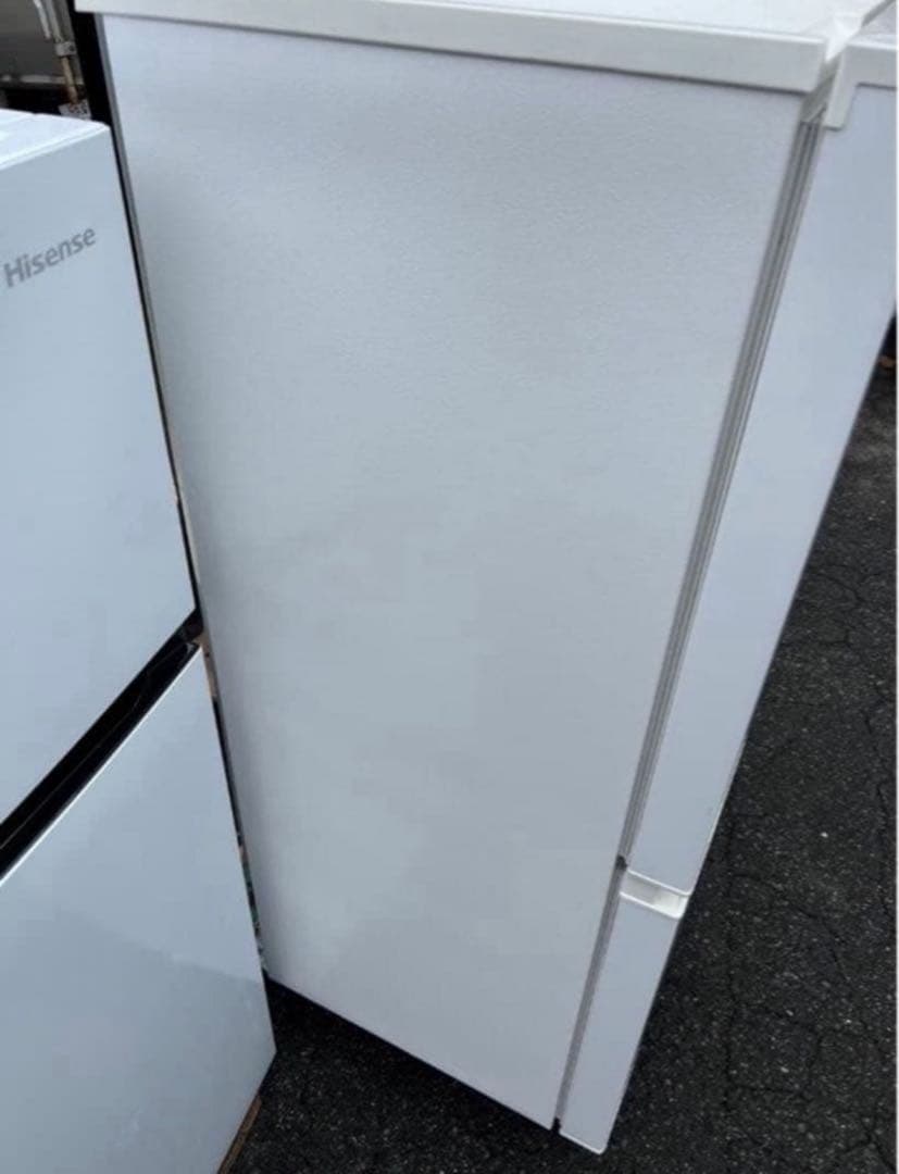 2019年製 126L AQUA 2ドア冷蔵庫 AQR-E13J (W)