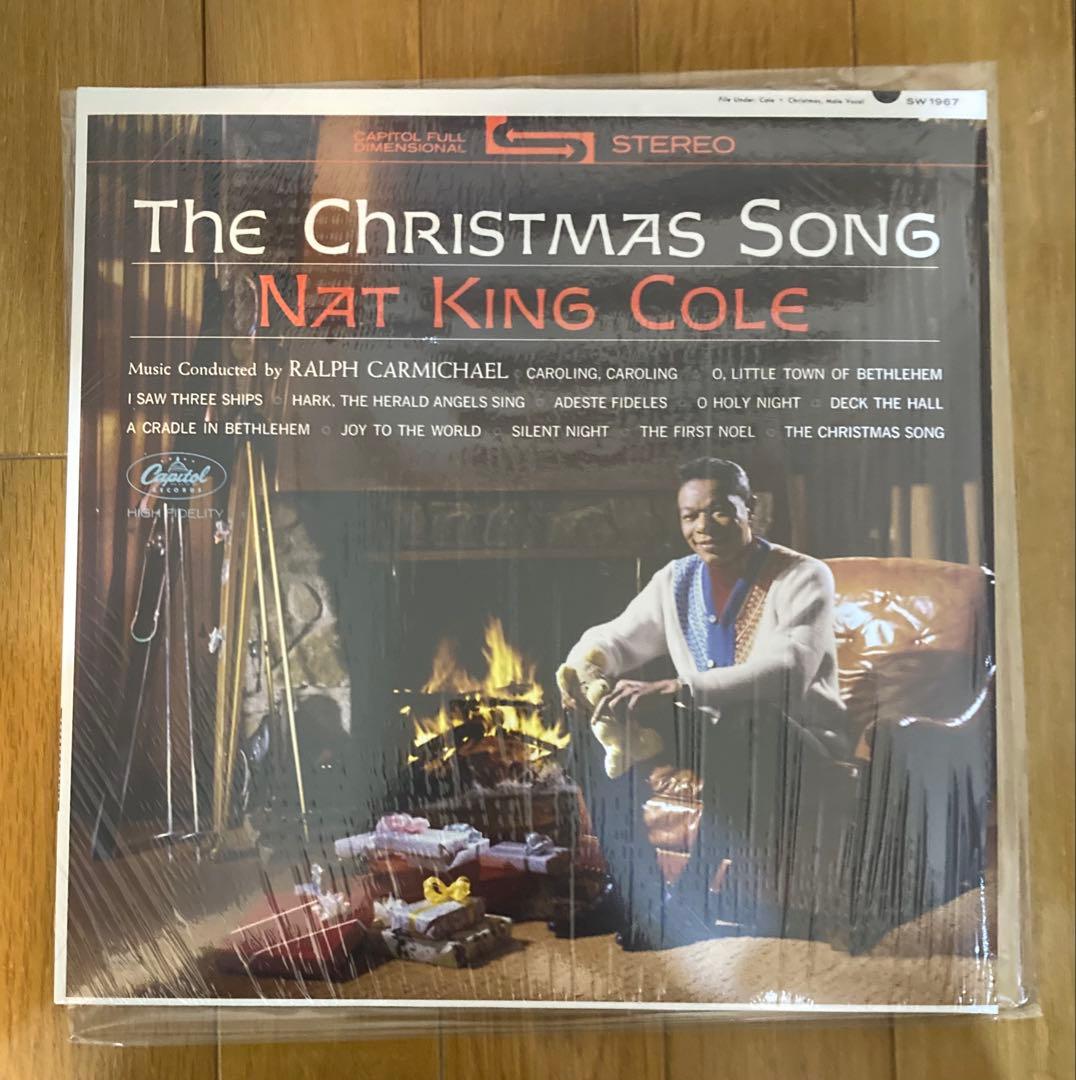 稀少Stereo赤盤クリスマスNat King Coleナットキングレコード