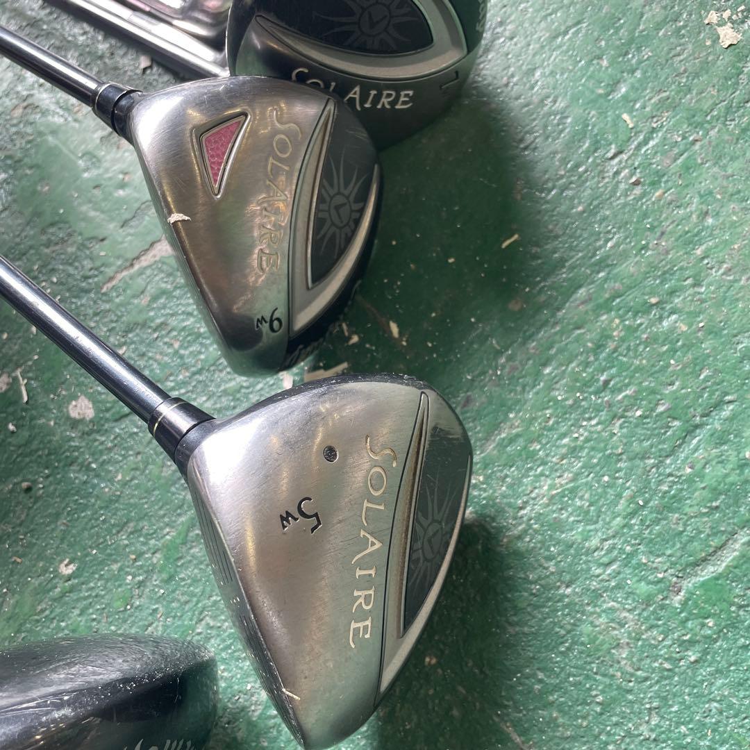 ★Callaway SOLAIRE ゴルフクラブ 10本セット スポーツ 格安