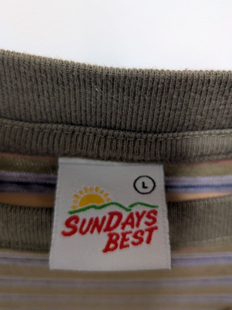 SUNDAYS BEST [サンデイズ ベスト] BORDER TEE