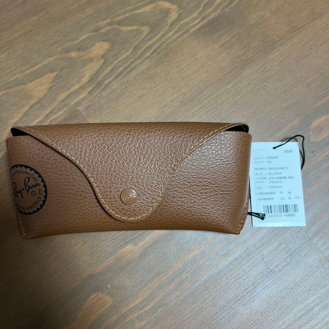 Ray-Ban RB4246 クラブラウンド　サングラス　ケースあり