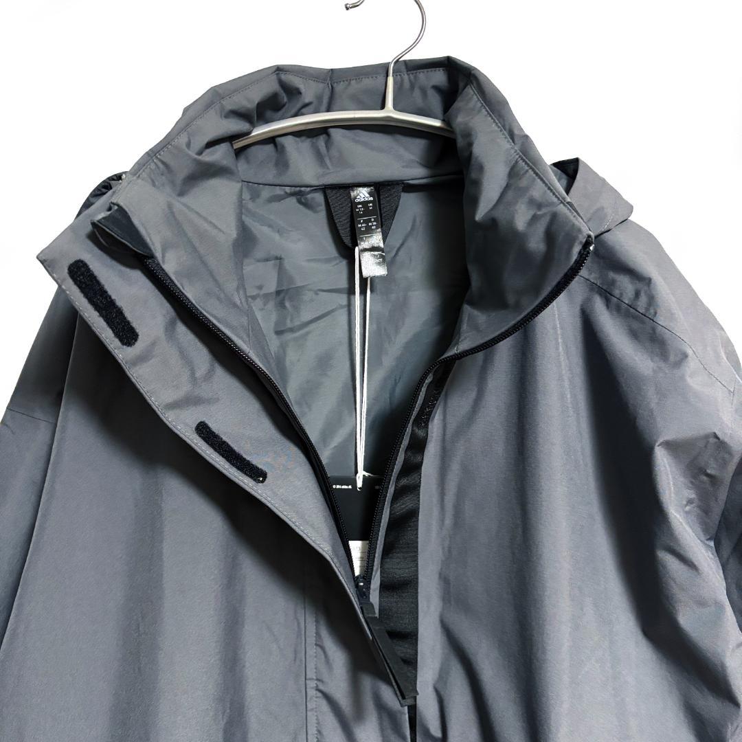 新品【adidas　アディダス】大きいサイズ2XOT　防雨コート 防水性　通気性