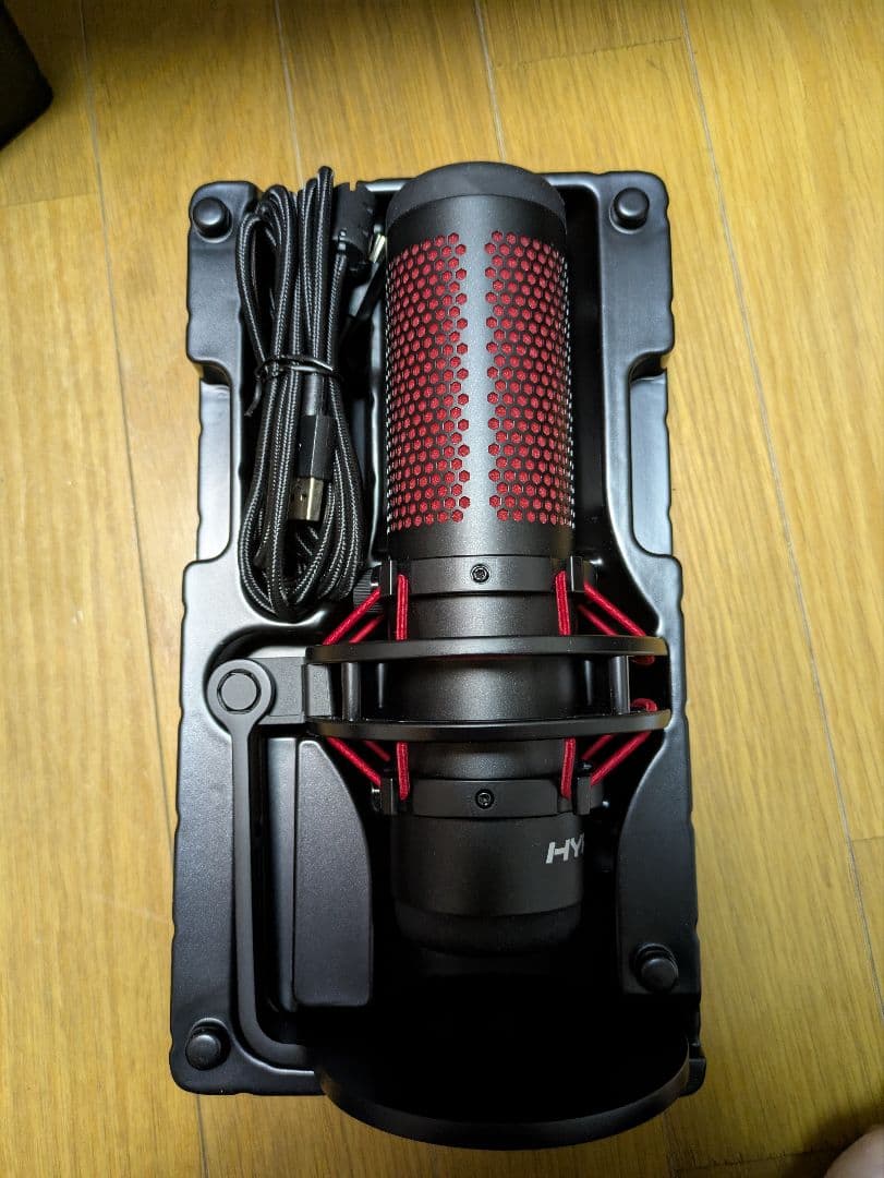 HYPERX QUADCAST USBマイク HX-MICQC-BK