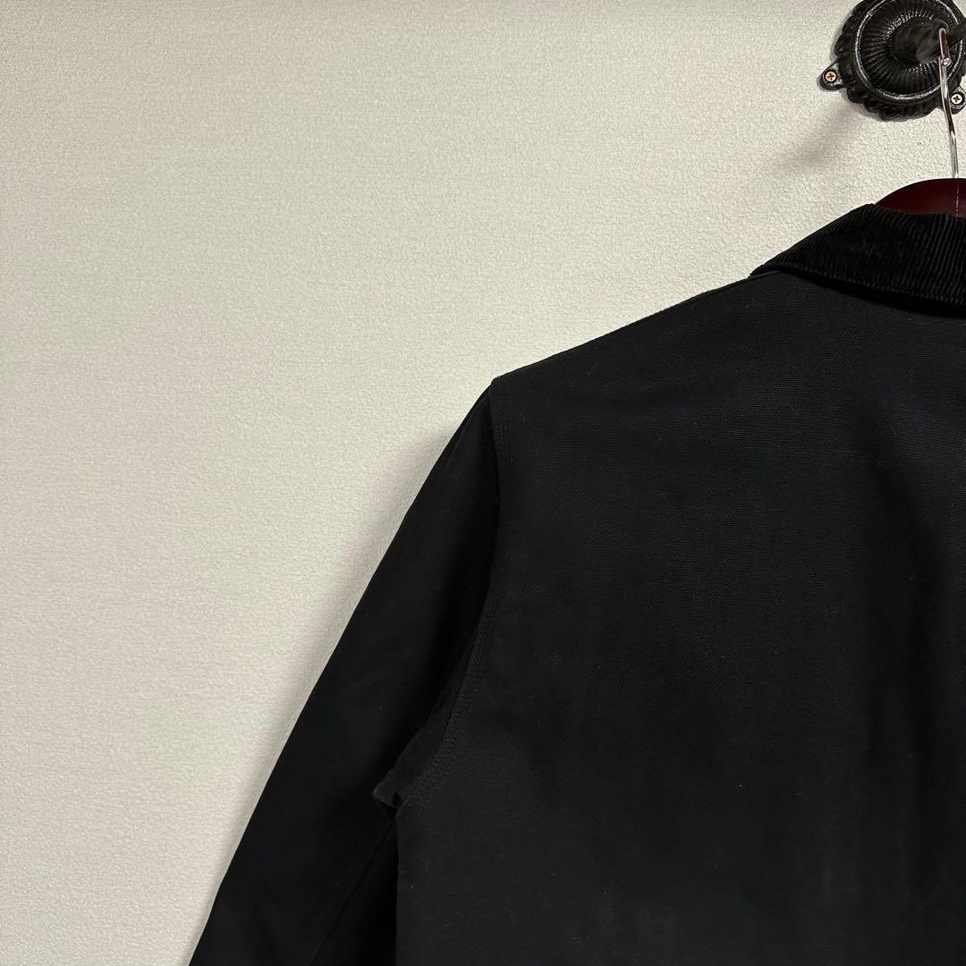 carhartt wip デトロイトジャケット 黒 S アメカジ バイカー