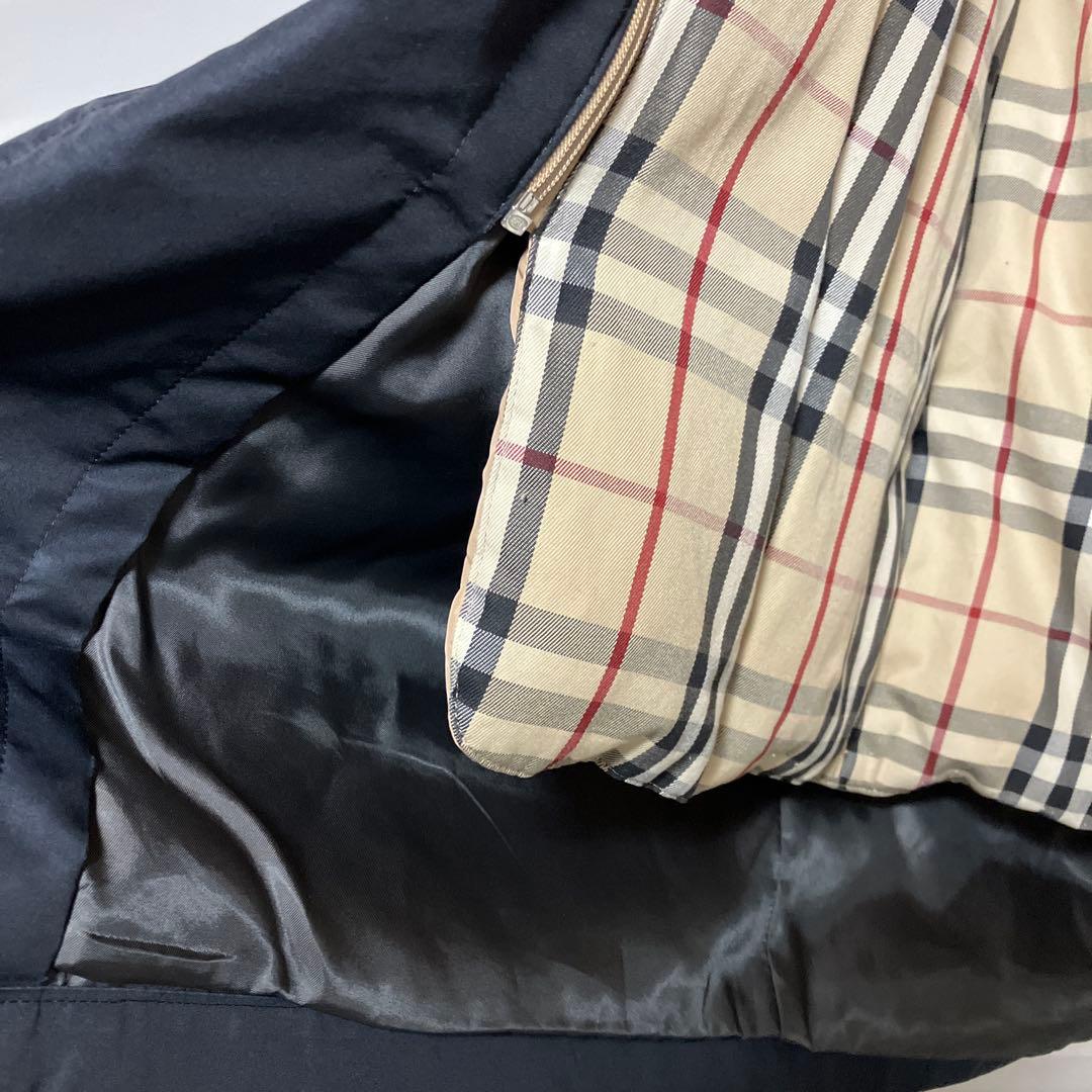 BURBERRY バーバリー ノバチェック コート インナー フード付き