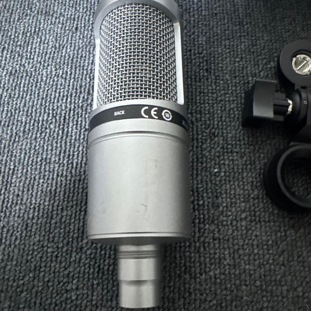 audio-technica AT2020 コンデンサーマイク ガンメタ