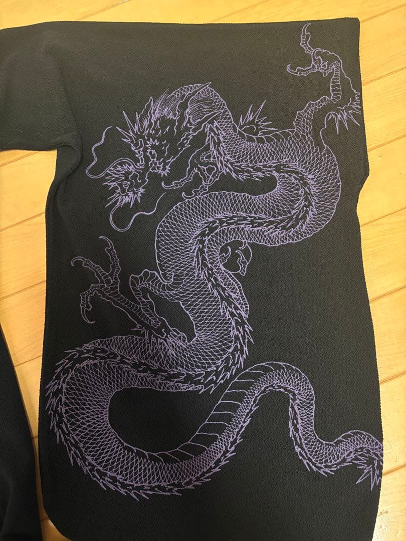 QutieFrash アシンメトリー 着物袖 カーディガン