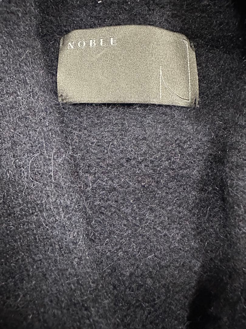 24AW NOBLE ノーブル　ヤク100% ニットカーディガン　金ボタン