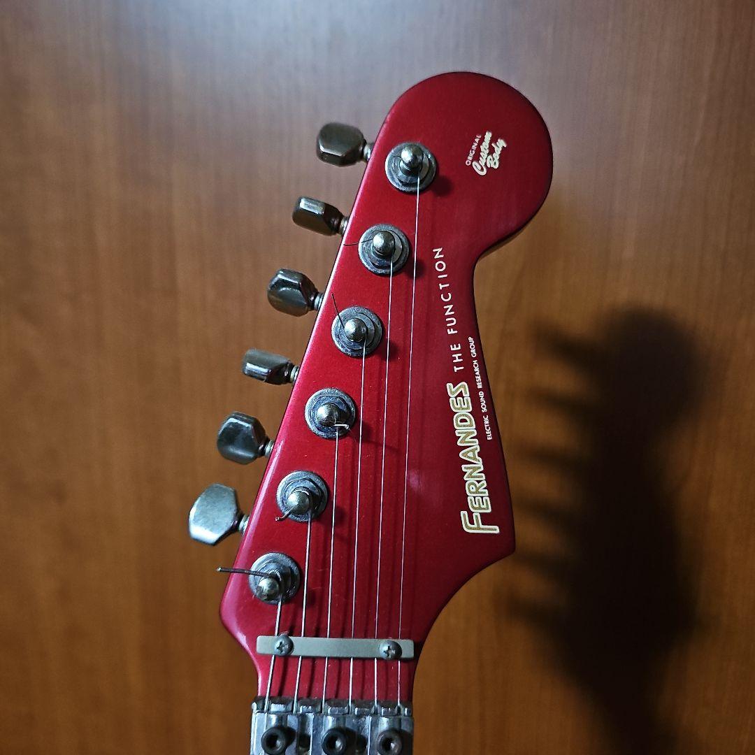 騎*谷様 FERNANDES THE FUNCTION エレキギター レッド