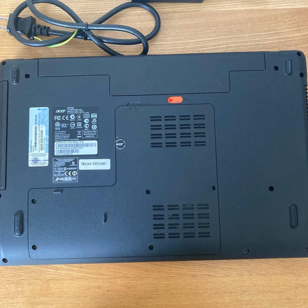 Acer ノートパソコン TravelMate5344series
