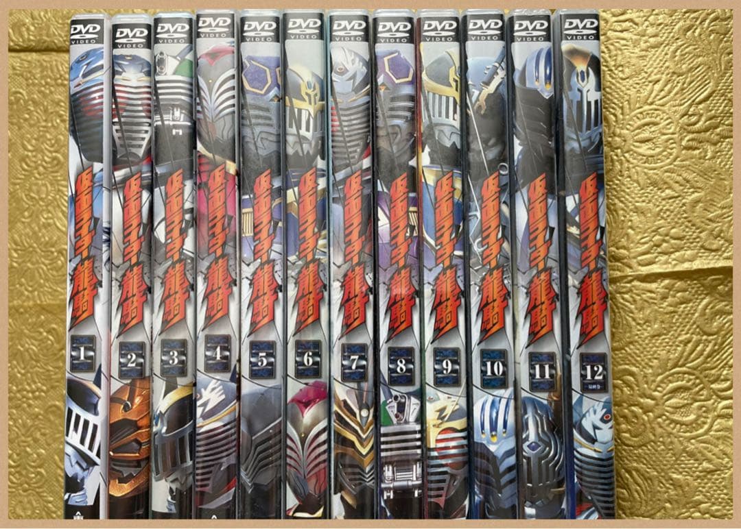 仮面ライダー龍騎DVD 全12巻セット