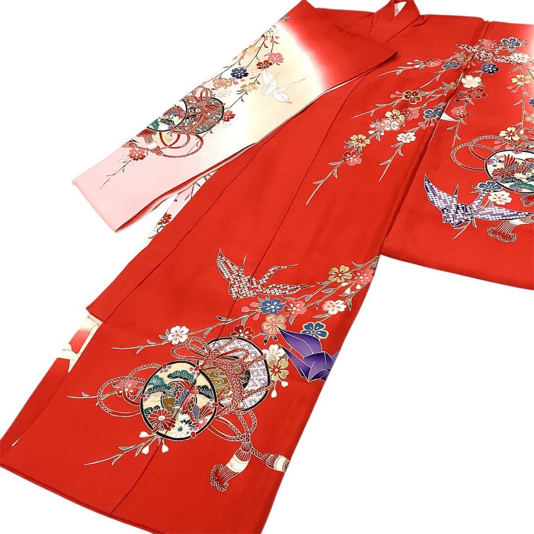 ◎mk-1312　女児　御祝着・襦袢 セット　　お宮参り　　10-2