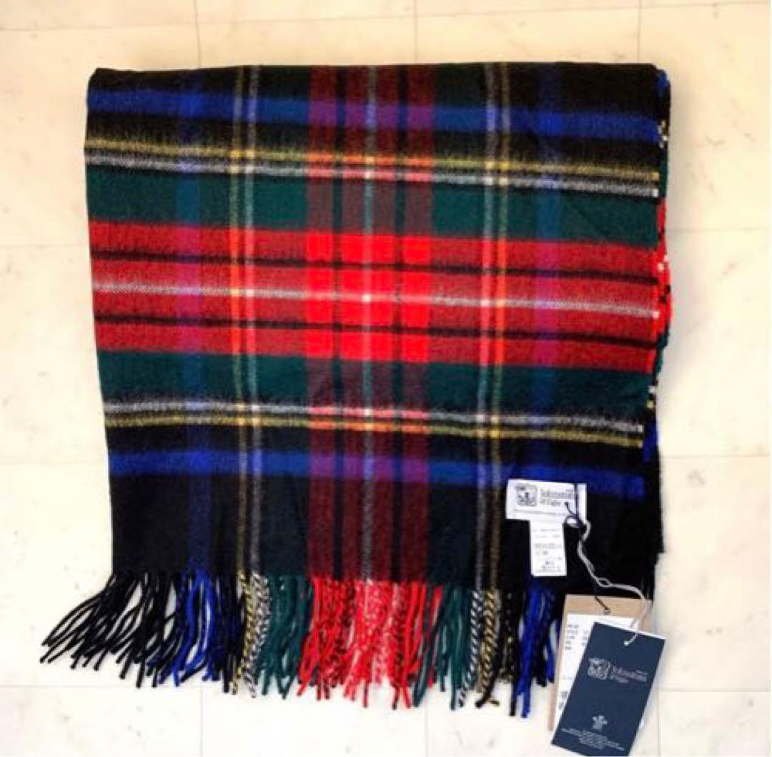 新品 Johnstons of Elgin ブラックスチュワート プラージュ