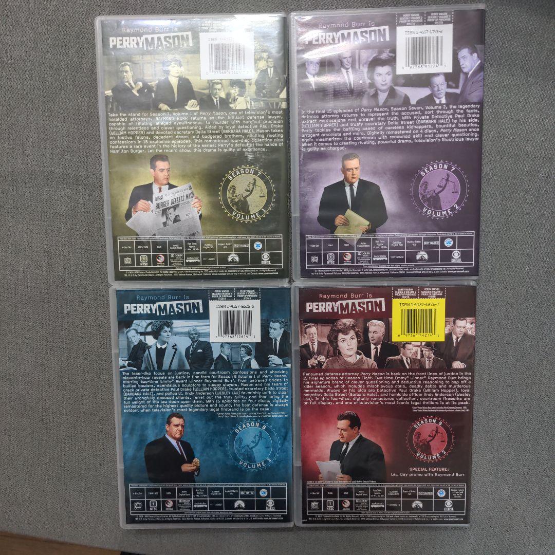 米TVドラマ「弁護士ペリー・メイスン」DVD コンプリート・シ―ズン