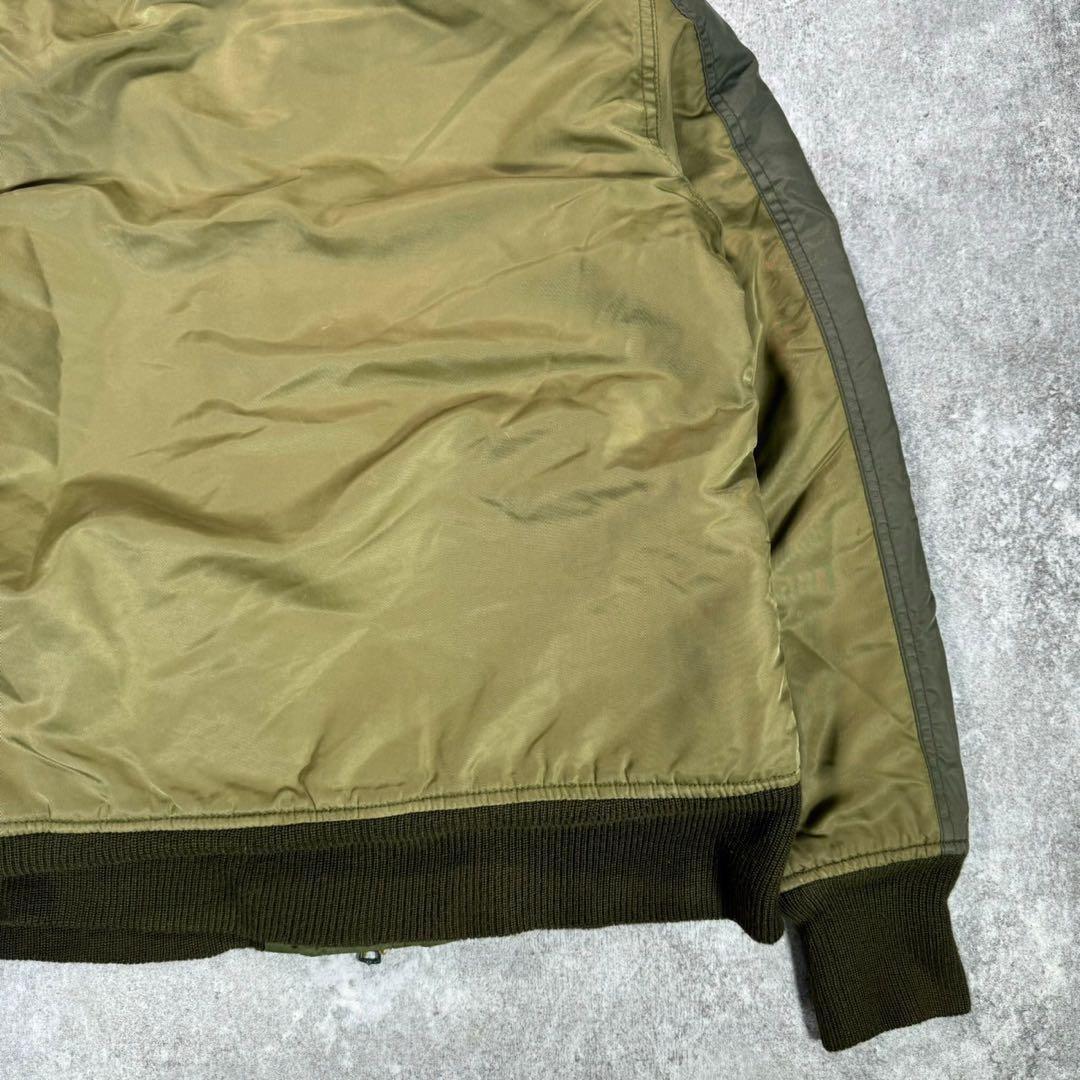 Heritage stone フライトジャケット　N-2B【M】切替え　短丈