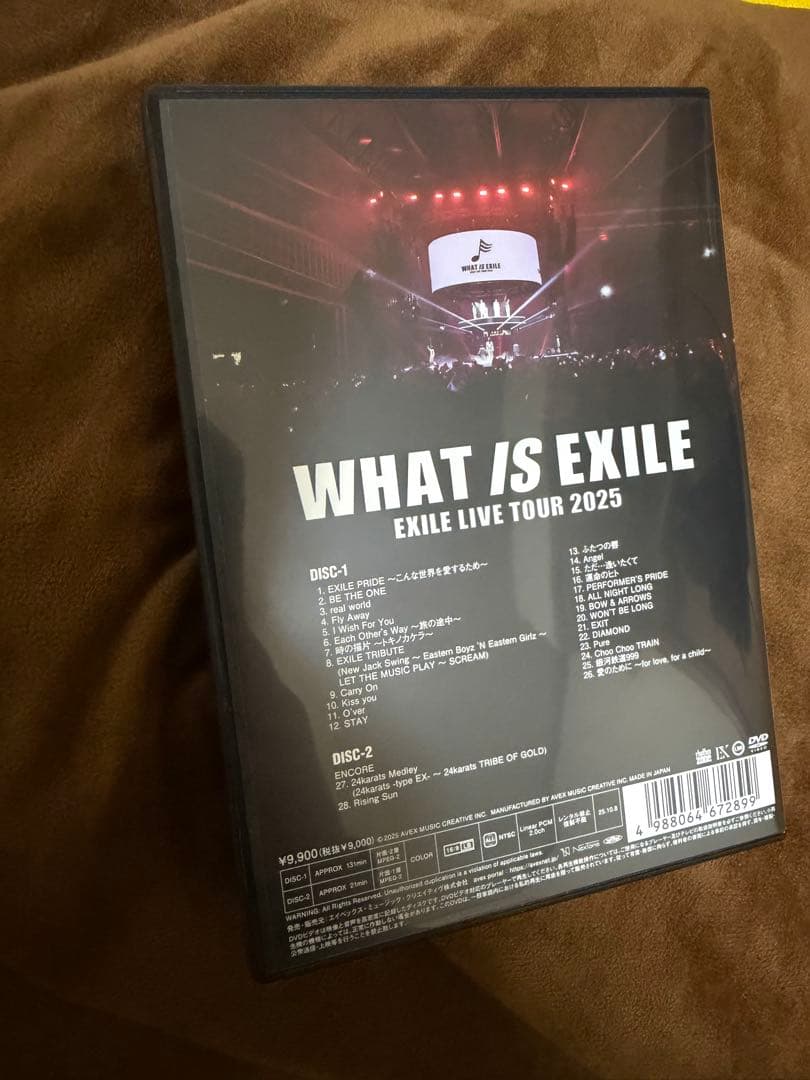 EXILE LIVE TOUR 2025 “WHAT IS EXILE” DVD