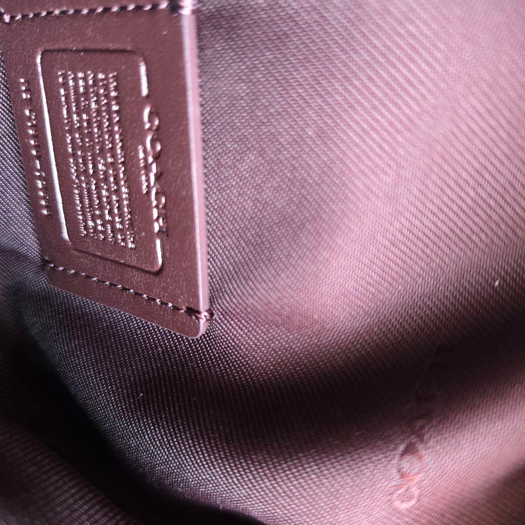COACH 　レキシー　ブラック レザー ボディバッグ