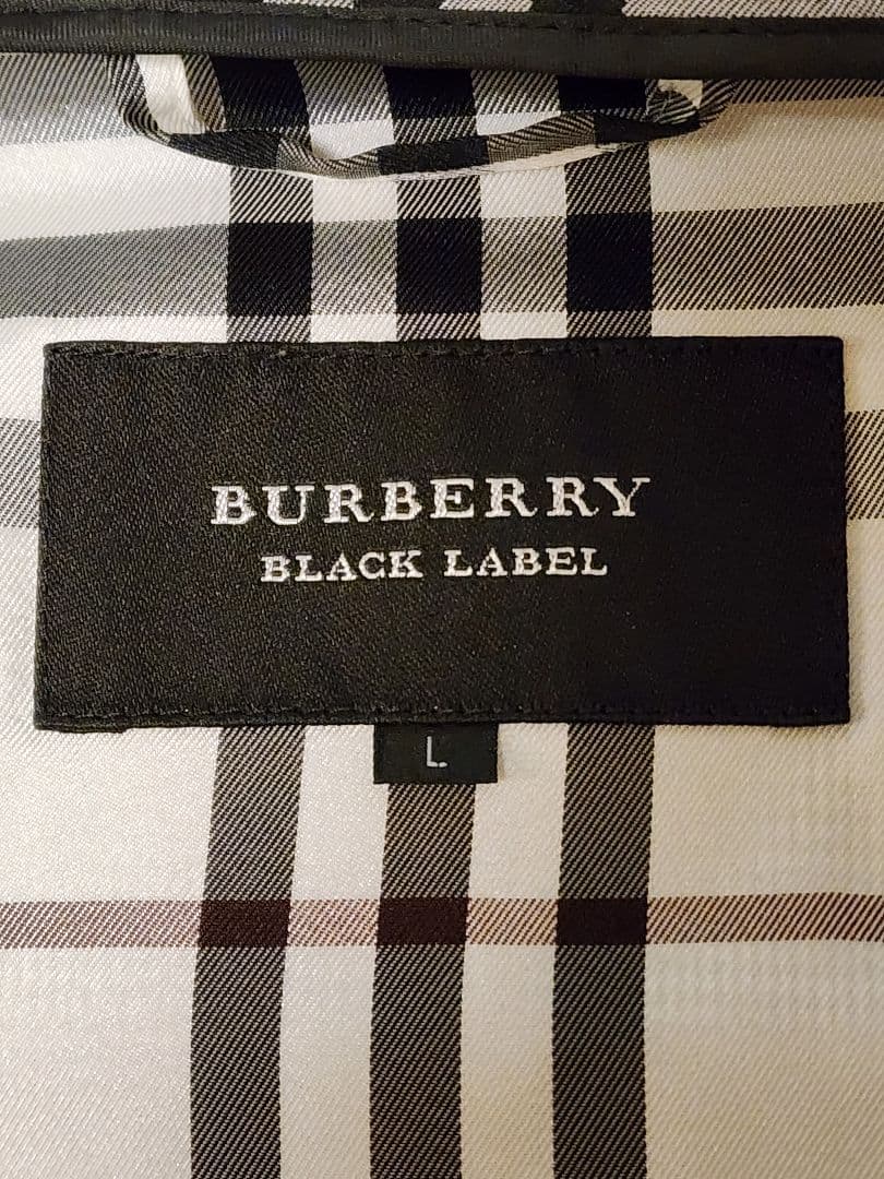 最終お値下中‼️BURBERRY BLACK LABELメンズ ジャンパー