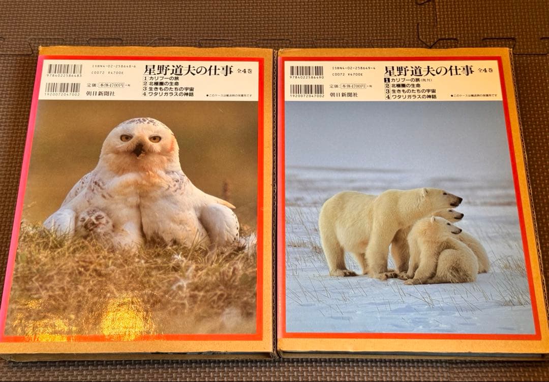 星野道夫　写真集　カリブーの旅 北極圏の生命